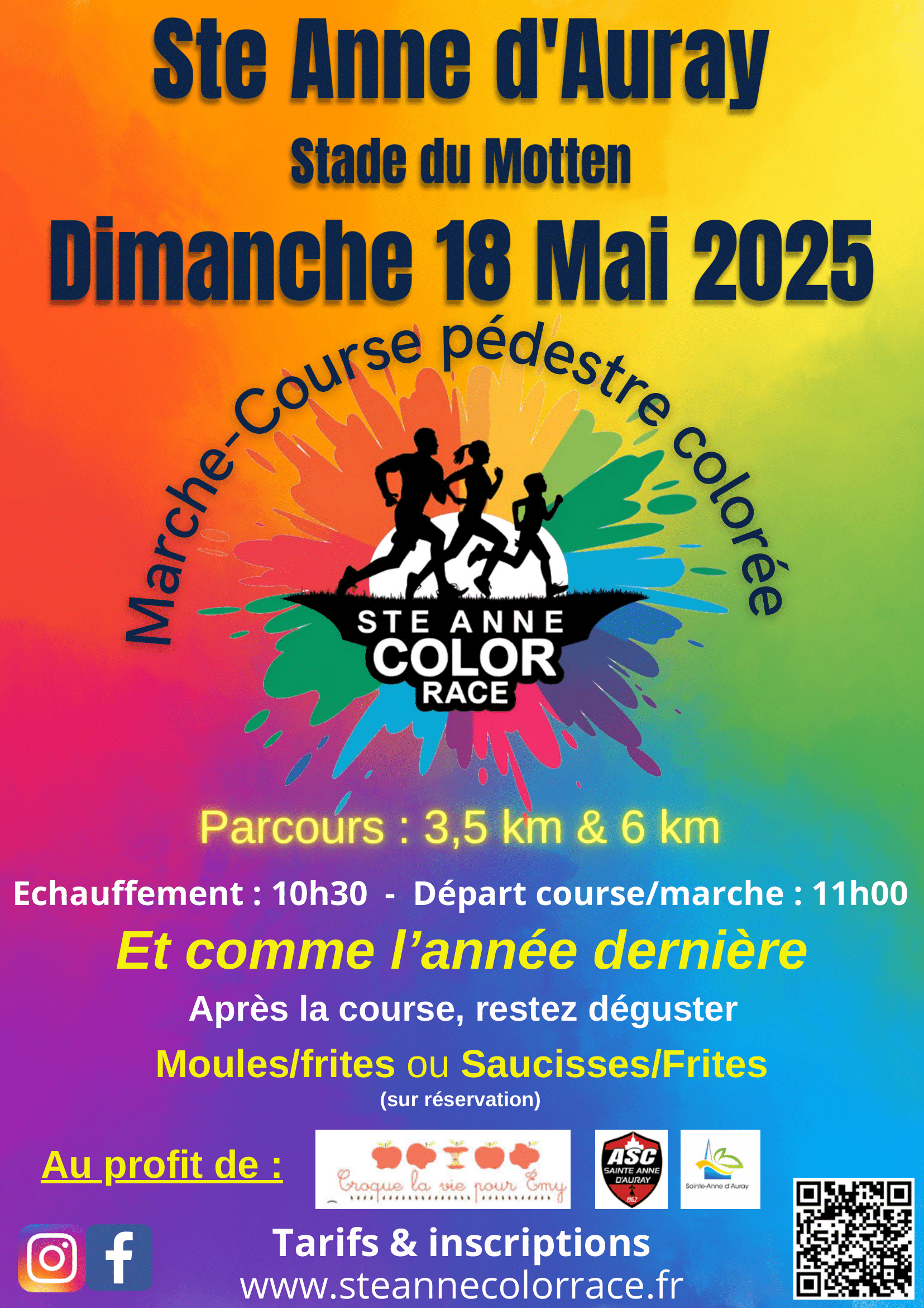 Affiche Color Run 2025